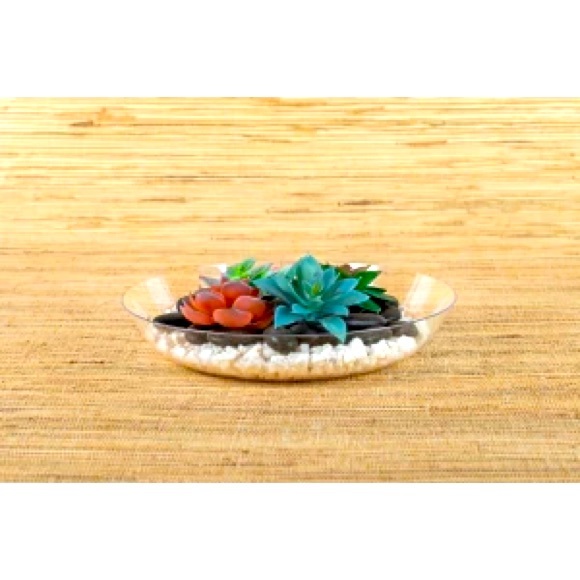 🐸 ROUND FLORAL GARDEN DISH 🐸 - Picture 3 of 3